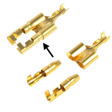 Load image into Gallery viewer, 100pcs DIY Crimp Terminal Female to 2 x Male Spade Connector, Cable size: 1-2.5mm2 (100pcs in one packaging, the price is for 100pcs), Female to 2 x Male