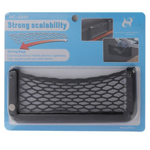 Load image into Gallery viewer, Car Net Pockets 20cm x 8cm Automotive Storage String Bag with Adhesive, 20 x 8cm