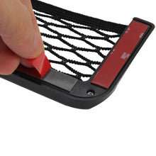 Load image into Gallery viewer, Car Net Pockets 12cm x 6cm Automotive Storage String Bag with Adhesive, 12x6cm