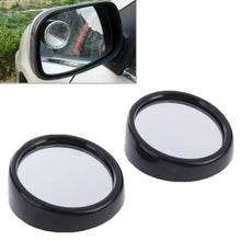 Load image into Gallery viewer, 2 PCS 3R11 Car Rear View Mirror Wide Angle Mirror Side Mirror, 360 Degree Rotation Adjustable, 3R-011(Black), 3R-011