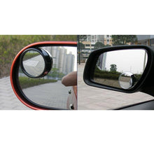 Load image into Gallery viewer, 2 PCS 3R11 Car Rear View Mirror Wide Angle Mirror Side Mirror, 360 Degree Rotation Adjustable, 3R-011(Black), 3R-011