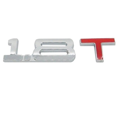 3D Universal Decal Chromed Metal Car Emblem Badge Sticker Car Trailer Gas Displacement Identification, Size: 8.5x2.5 cm, 1.8T, 2.0T, 2.5T, 2.8T, 3.0T, 1.6T