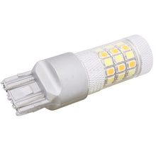 Load image into Gallery viewer, T20/7443 8W 420LM White + Yellow Light 42 LED 2835 SMD Car Brake Light Steering Light Bulb, DC 12V, T20