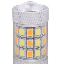 Load image into Gallery viewer, T20/7443 8W 420LM White + Yellow Light 42 LED 2835 SMD Car Brake Light Steering Light Bulb, DC 12V, T20