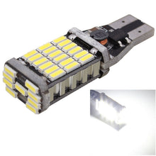 Load image into Gallery viewer, 2 PCS T15 W16W 9W 450LM White Light 45 LED 4014 SMD Car Brake Light Reverse Lamp Parking Light Bulb, DC 12V, T15