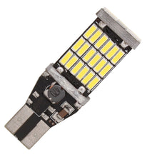 Load image into Gallery viewer, 2 PCS T15 W16W 9W 450LM White Light 45 LED 4014 SMD Car Brake Light Reverse Lamp Parking Light Bulb, DC 12V, T15