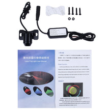 Load image into Gallery viewer, LJFL201-405 Car Universal Alarm 650nm Red Laser Tail Fog Light Lamp, LJFL201-405