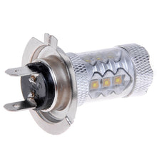 Load image into Gallery viewer, 2 PCS H7 800 Lumen 80W 16-3535-LEDs 6000K White Light Car LED Fog Light, DC 12-24V, H7 80W
