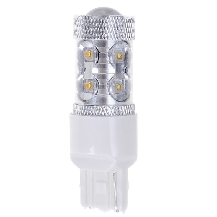 2 PCS 7440 650 Lumen 50W 10-3535-LEDs 6500K White Light  Car Brake Light, DC 12-24V, 7440