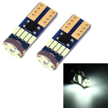 Load image into Gallery viewer, 2PCS T10 3W 450LM 15 LED 4014 SMD LED Decode Error-Free Canbus Car Clearance Lamp,DC12V, 15 LED 4014 SMD LEDs