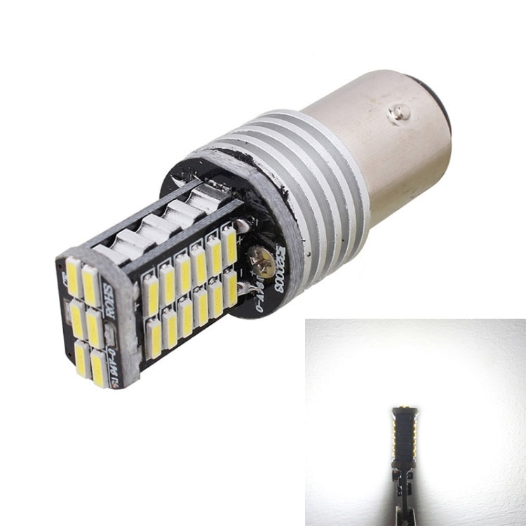 2PCS 1157/BAY15D 6W 4014-30SMD 900LM White Light 6500K Decode LED Car Brake / Steering Light, 1157/BAY15D 6W