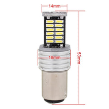 Load image into Gallery viewer, 2PCS 1157/BAY15D 6W 4014-30SMD 900LM White Light 6500K Decode LED Car Brake / Steering Light, 1157/BAY15D 6W