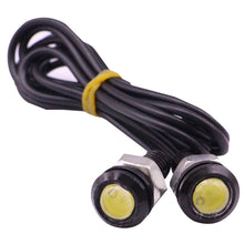 Load image into Gallery viewer, 2 PCS 2x 2W Waterproof Eagle Eye Light White LED Light for Vehicles, Cable Length: 60cm