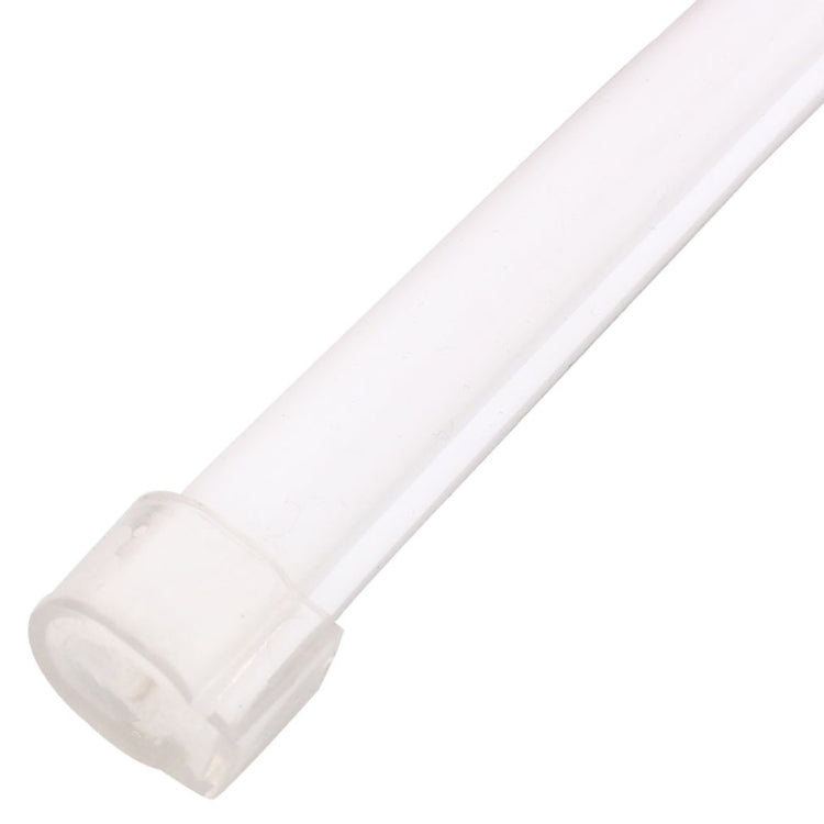 2 PCS  4.5W 270LM 6500K 597-577nm White + Yellow Wired LED Tube Daytime Running Light DRL Steering Lamp, DC12V, Lamp Length:45cm, 4.5W 270LM