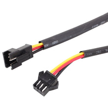 Load image into Gallery viewer, 2 PCS  3W 180LM 6500K 597-577nm White + Yellow Wired LED Tube Daytime Running Light DRL Steering Lamp, DC12V, Lamp Length:30cm, 3W 180LM