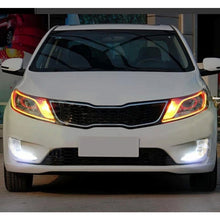 Load image into Gallery viewer, 2 PCS  6W 360LM 6500K 597-577nm White + Yellow Wired LED Tube Daytime Running Light DRL Steering Lamp, DC12V, Lamp Length:60cm, 6W 360LM