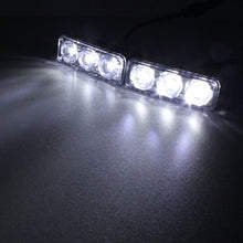 Load image into Gallery viewer, 2 PCS MZ 9W 540LM 6500K 3-LED White Light Wired Car Daytime Running Light Fog Lamp, DC12-24V,Light Wire: 15cm, MZ 9W