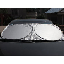 Load image into Gallery viewer, 6 in 1 Summer Accessories Coated Silver Car Sun Shade Cloth Set, Random Color Delivery, 6 in 1 Sun Shade
