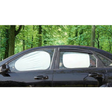 Load image into Gallery viewer, 6 in 1 Summer Accessories Coated Silver Car Sun Shade Cloth Set, Random Color Delivery, 6 in 1 Sun Shade