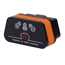 Load image into Gallery viewer, Vgate iCar II Super Mini ELM327 OBDII Bluetooth V3.0 Car Scanner Tool, Support Android OS, Support All OBDII Protocols, Bluetooth V3.0 Black, Bluetooth V3.0 Oragne, Bluetooth V3.0  White, Bluetooth V3.0 Orange + Black, Bluetooth V3.0 Blue              ...