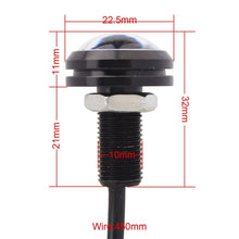 Load image into Gallery viewer, 2 PCS  22.5mm 2W 200LM White + Yellow Light 4 LED SMD 5630 Eagle Eye Car Steering Light Daytime Running Light, 0
