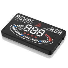 Load image into Gallery viewer, E300 5.5 inch Car OBDII / EUOBD HUD Vehicle-mounted Head Up Display Security System, Support Speed &amp; Fuel Consumption, Overspeed Alarm,  Fuel Consumption, Water Temperature, etc., E300