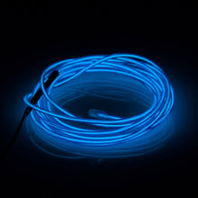 Load image into Gallery viewer, Waterproof Round Flexible Car Strip Light with Driver for Car Decoration, Length: 2m, 2m