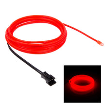 Load image into Gallery viewer, Waterproof Round Flexible Car Strip Light with Driver for Car Decoration, Length: 2m, 2m