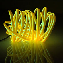 Load image into Gallery viewer, Waterproof Flat Flexible Car Strip Light with Driver for Car Decoration, Length: 5m, 5M