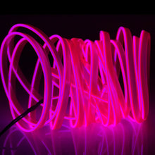 Load image into Gallery viewer, Waterproof Flat Flexible Car Strip Light with Driver for Car Decoration, Length: 5m, 5M