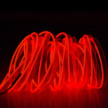 Load image into Gallery viewer, Waterproof Flat Flexible Car Strip Light with Driver for Car Decoration, Length: 5m, 5M