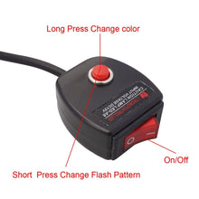 Load image into Gallery viewer, 2 PCS  6 inch 6 LED 2 x 18W Car Flash Warning Light Red + Blue Change White Waterproof Emergency Light, DC 12V, Light Red + Blue Change White