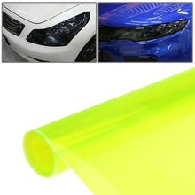 Load image into Gallery viewer, Protective Decoration Flash Point Car Light Membrane /Lamp Sticker, Size: 195cm x 30cm, Matte Black, Dark Blue, Grey Black, Dark Black, Baby Blue, Fluorescent Green, Pink, Crystal Green