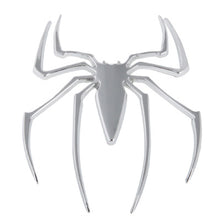 Load image into Gallery viewer, Metal Spider Style Chrome Badges, Spider