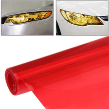 Load image into Gallery viewer, Protective Decoration Car Light Membrane /Lamp Sticker, Size: 100cm(L) x 40cm(W), Purple, Red