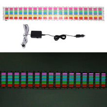 Load image into Gallery viewer, 5 Colors Music Active EL Car Sticker Equalizer with Car Charger, Size: 90cm x 10cm, 90 x 10cm