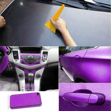 Load image into Gallery viewer, Car Decorative 3D Carbon Fiber PVC Sticker, Size: 127cm x 50cm