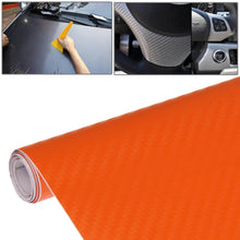 Load image into Gallery viewer, Car Decorative 3D Carbon Fiber PVC Sticker, Size: 127cm x 50cm