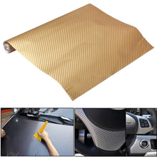 Load image into Gallery viewer, Car Decorative 3D Carbon Fiber PVC Sticker, Size: 127cm x 50cm
