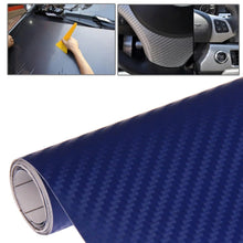 Load image into Gallery viewer, Car Decorative 3D Carbon Fiber PVC Sticker, Size: 127cm x 50cm