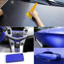 Load image into Gallery viewer, Car Decorative 3D Carbon Fiber PVC Sticker, Size: 127cm x 50cm