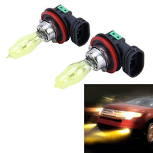 Load image into Gallery viewer, 2 X H11 HOD Halogen Bulbs 12V 100W 2400 LM 3500K Yellow Light Headlights, H11