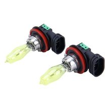Load image into Gallery viewer, 2 X H11 HOD Halogen Bulbs 12V 100W 2400 LM 3500K Yellow Light Headlights, H11