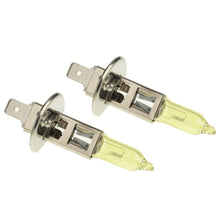 Load image into Gallery viewer, 2 X H1 HOD Halogen Bulbs 12V 100W 2400 LM 3500K Yellow Light Headlights, H1