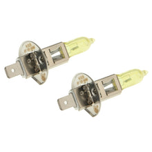 Load image into Gallery viewer, 2 X H1 HOD Halogen Bulbs 12V 100W 2400 LM 3500K Yellow Light Headlights, H1