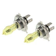 Load image into Gallery viewer, 2 X H4 HOD Halogen Bulbs 12V 100W 2400 LM 3500K Yellow Light Headlights, H4