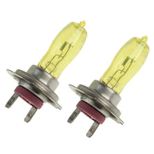 Load image into Gallery viewer, 2 X H7 HOD Halogen Bulbs 12V 100W 2400 LM 3500K Yellow Light Headlights, H7
