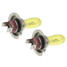 Load image into Gallery viewer, 2 X H7 HOD Halogen Bulbs 12V 100W 2400 LM 3500K Yellow Light Headlights, H7