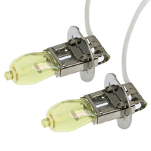 Load image into Gallery viewer, 2 X H3 HOD Halogen Bulbs 12V 100W 2400 LM 3500K Yellow Light Headlights, H3