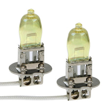 Load image into Gallery viewer, 2 X H3 HOD Halogen Bulbs 12V 100W 2400 LM 3500K Yellow Light Headlights, H3